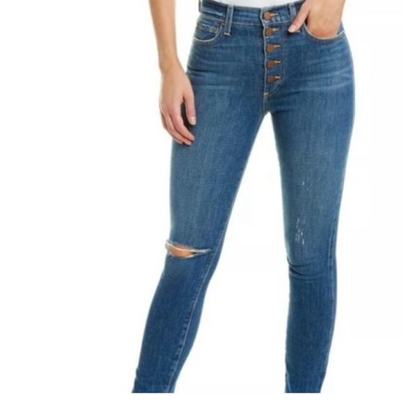 Madewell High-Waisted Blue Jeans Size 27 - Picture 1 of 8